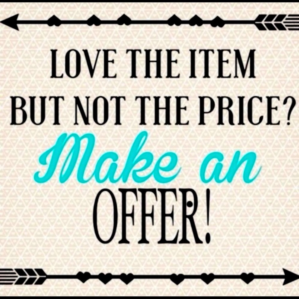 Make an offer or bundle a few items and save!